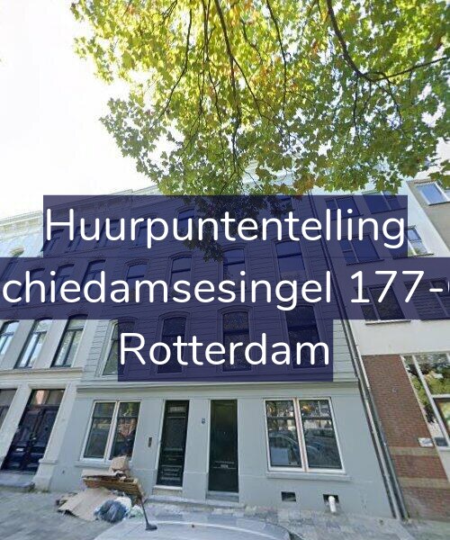 Foto gevel Huurpuntentelling voor Schiedamsesingel 177-C, Rotterdam