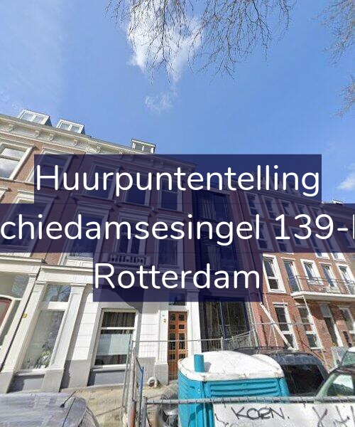 Foto gevel Huurpuntentelling voor Schiedamsesingel 139-H, Rotterdam