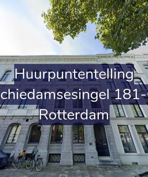Foto gevel Huurpuntentelling voor Schiedamsesingel 181-C, Rotterdam
