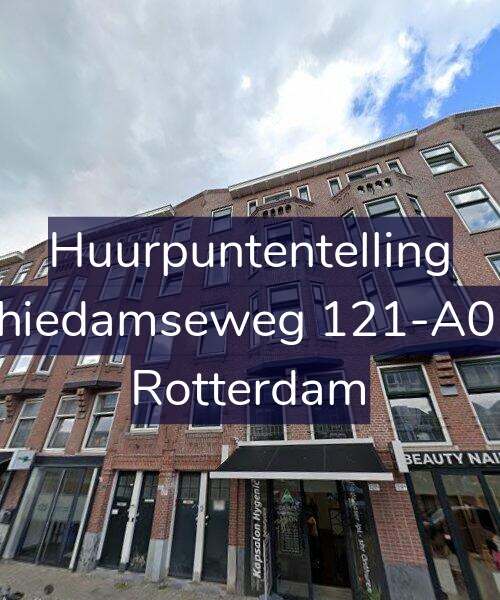 Foto gevel Huurpuntentelling voor Schiedamseweg 121-A01V, Rotterdam