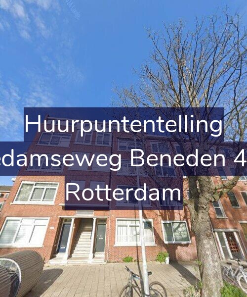 Foto gevel Huurpuntentelling voor Schiedamseweg Beneden 467-D, Rotterdam