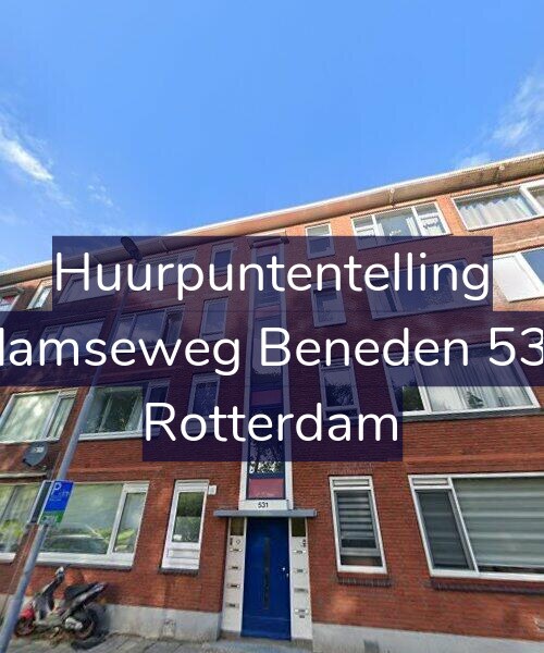 Foto gevel Huurpuntentelling voor Schiedamseweg Beneden 531-02L, Rotterdam