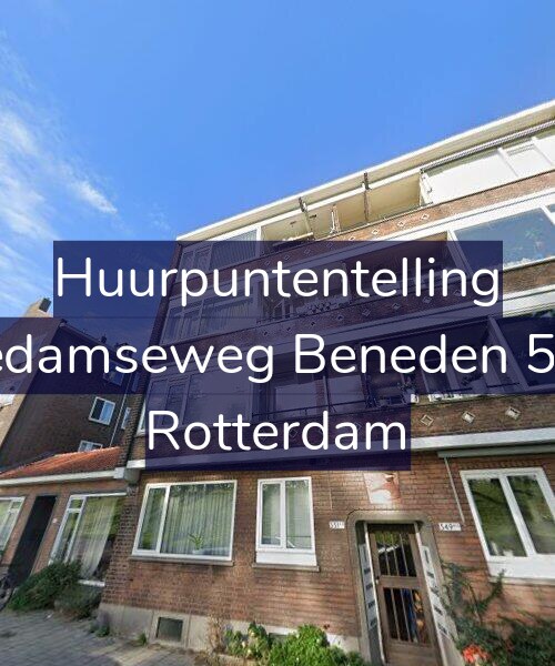 Foto gevel Huurpuntentelling voor Schiedamseweg Beneden 551-C, Rotterdam