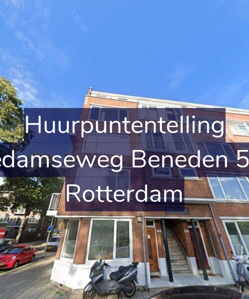 Foto gevel Huurpuntentelling voor Schiedamseweg Beneden 525-B, Rotterdam