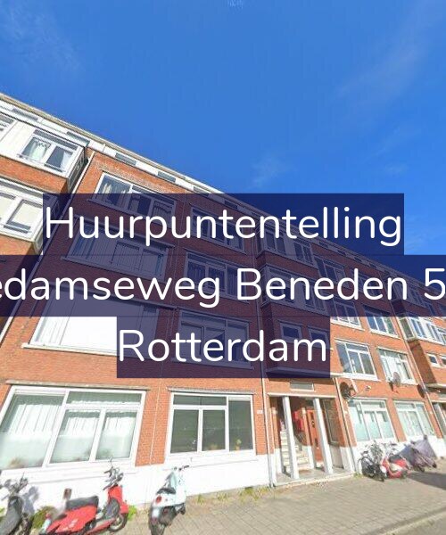 Foto gevel Huurpuntentelling voor Schiedamseweg Beneden 505-C, Rotterdam