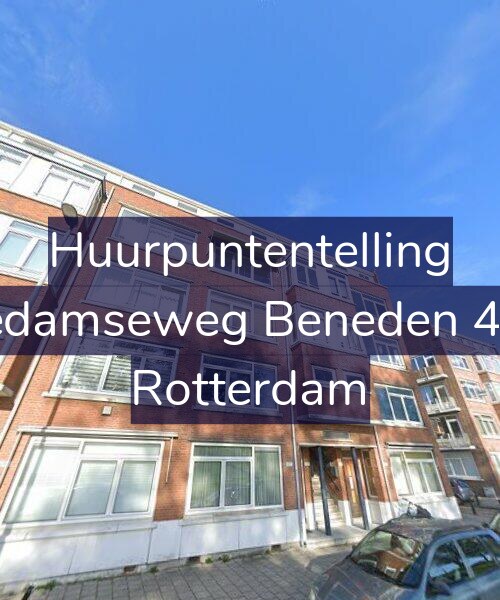 Foto gevel Huurpuntentelling voor Schiedamseweg Beneden 477-C, Rotterdam