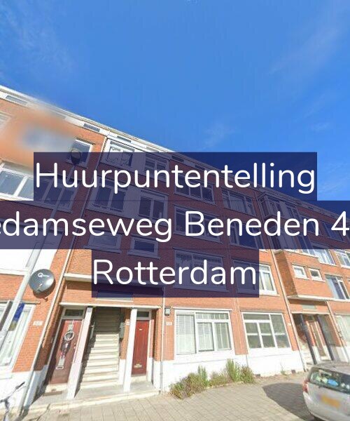 Foto gevel Huurpuntentelling voor Schiedamseweg Beneden 499-D, Rotterdam