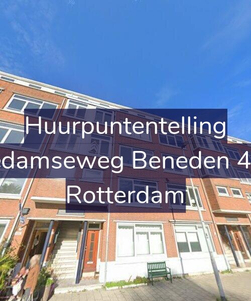 Foto gevel Huurpuntentelling voor Schiedamseweg Beneden 487-A, Rotterdam