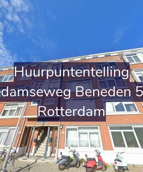 Foto gevel Huurpuntentelling voor Schiedamseweg Beneden 507-C, Rotterdam