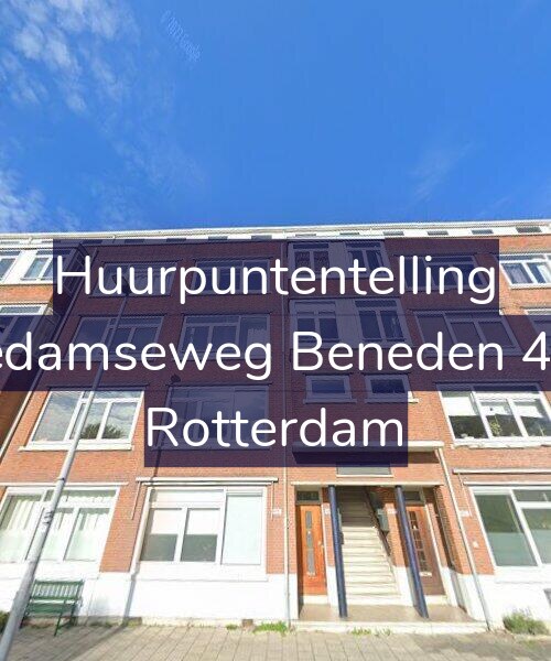 Foto gevel Huurpuntentelling voor Schiedamseweg Beneden 485-C, Rotterdam