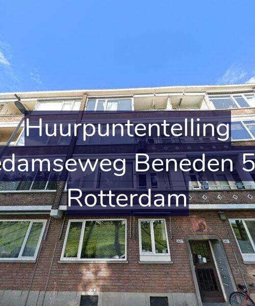 Foto gevel Huurpuntentelling voor Schiedamseweg Beneden 547-C, Rotterdam