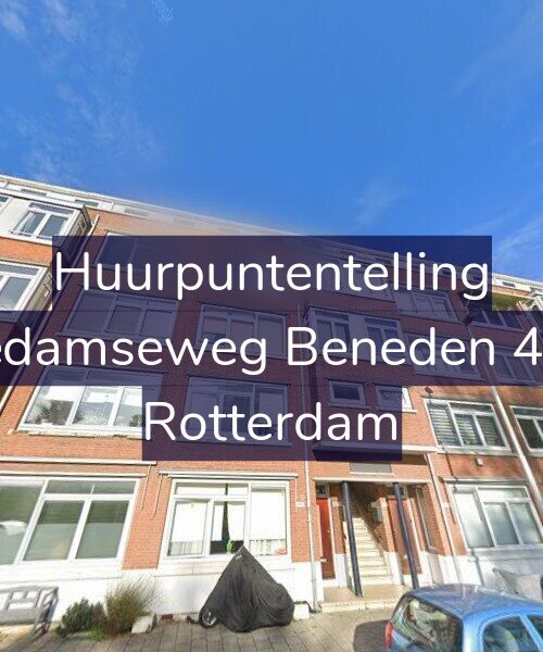 Foto gevel Huurpuntentelling voor Schiedamseweg Beneden 481-D, Rotterdam