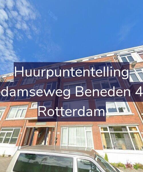 Foto gevel Huurpuntentelling voor Schiedamseweg Beneden 495-D, Rotterdam