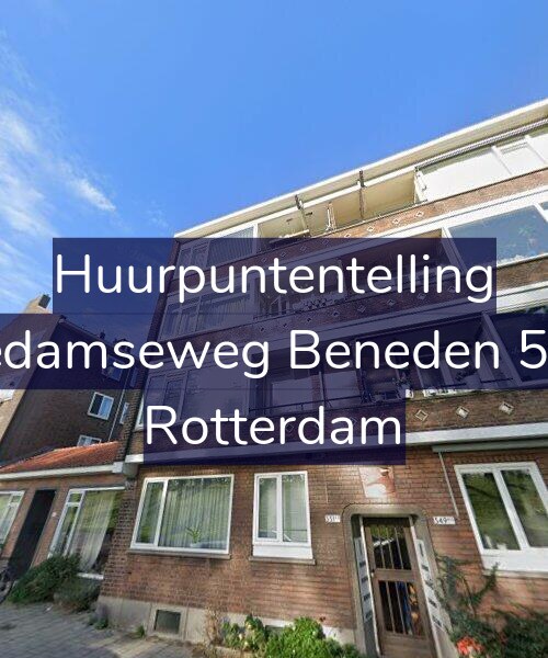 Foto gevel Huurpuntentelling voor Schiedamseweg Beneden 551-D, Rotterdam