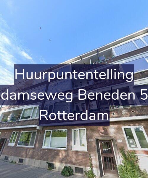 Foto gevel Huurpuntentelling voor Schiedamseweg Beneden 539-D, Rotterdam