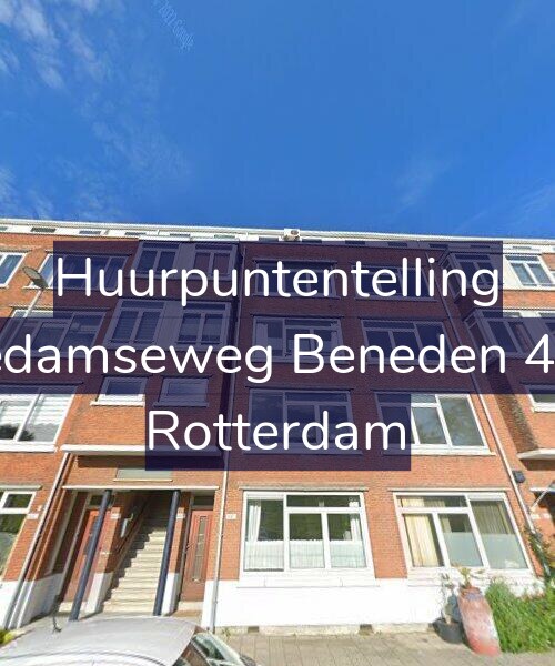 Foto gevel Huurpuntentelling voor Schiedamseweg Beneden 491-D, Rotterdam