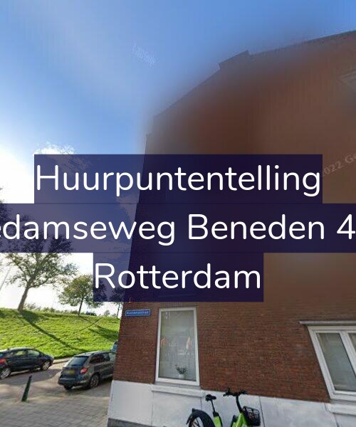 Foto gevel Huurpuntentelling voor Schiedamseweg Beneden 475-A, Rotterdam