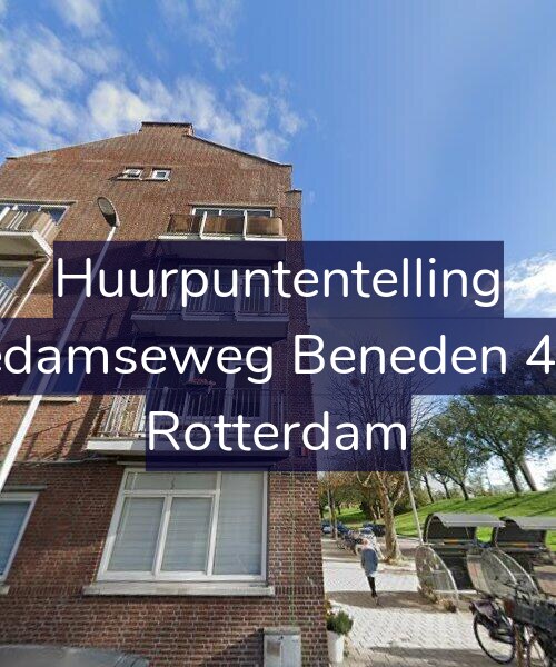 Foto gevel Huurpuntentelling voor Schiedamseweg Beneden 469-D, Rotterdam