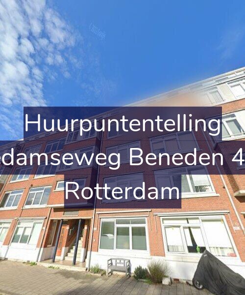 Foto gevel Huurpuntentelling voor Schiedamseweg Beneden 483-D, Rotterdam