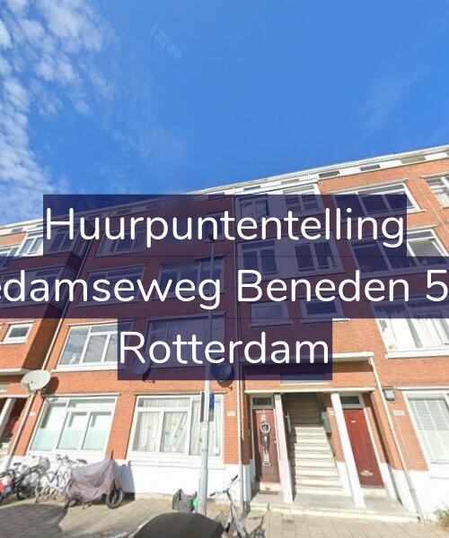 Foto gevel Huurpuntentelling voor Schiedamseweg Beneden 501-A, Rotterdam