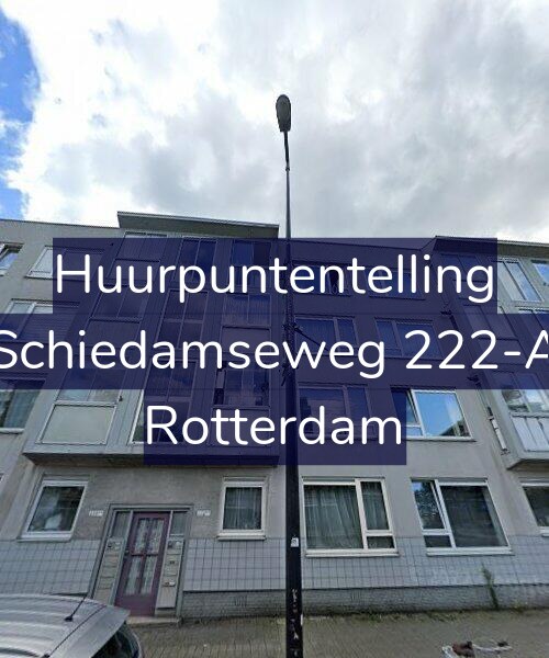 Foto gevel Huurpuntentelling voor Schiedamseweg 222-A, Rotterdam