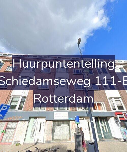 Foto gevel Huurpuntentelling voor Schiedamseweg 111-E, Rotterdam