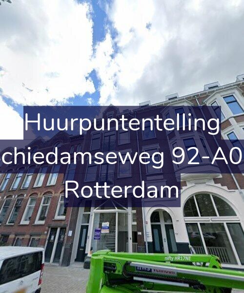 Foto gevel Huurpuntentelling voor Schiedamseweg 92-A01, Rotterdam