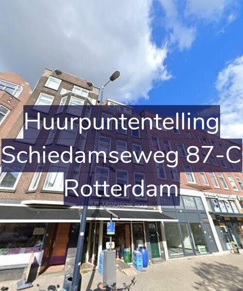 Foto gevel Huurpuntentelling voor Schiedamseweg 87-C, Rotterdam