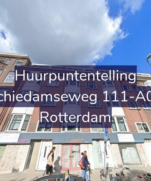 Foto gevel Huurpuntentelling voor Schiedamseweg 111-A01, Rotterdam