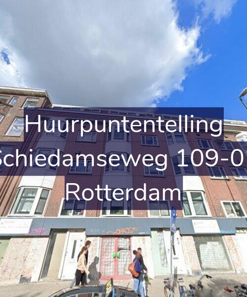 Foto gevel Huurpuntentelling voor Schiedamseweg 109-02, Rotterdam