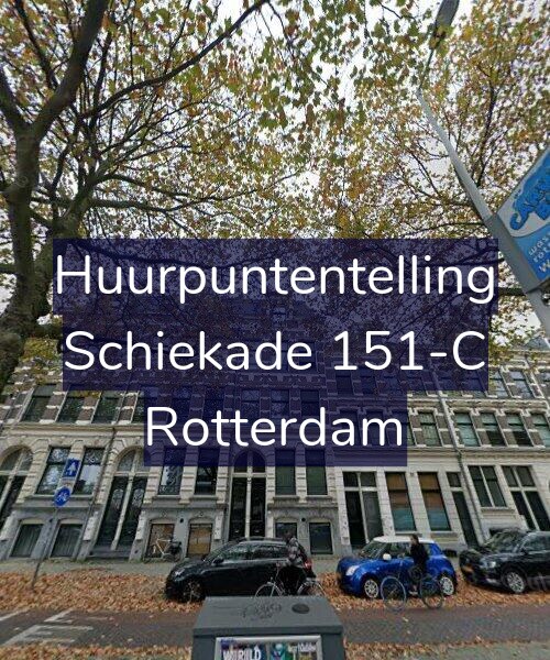 Foto gevel Huurpuntentelling voor Schiekade 151-C, Rotterdam