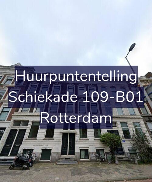 Foto gevel Huurpuntentelling voor Schiekade 109-B01, Rotterdam