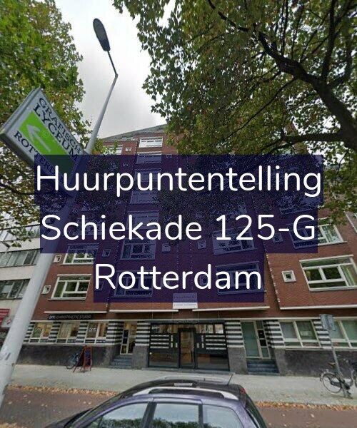 Foto gevel Huurpuntentelling voor Schiekade 125-G, Rotterdam