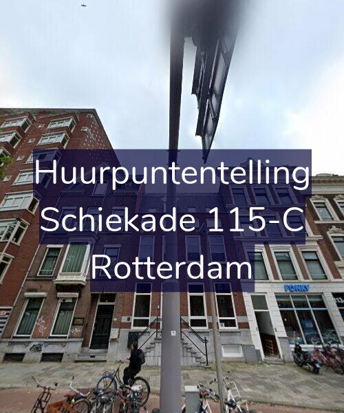 Foto gevel Huurpuntentelling voor Schiekade 115-C, Rotterdam