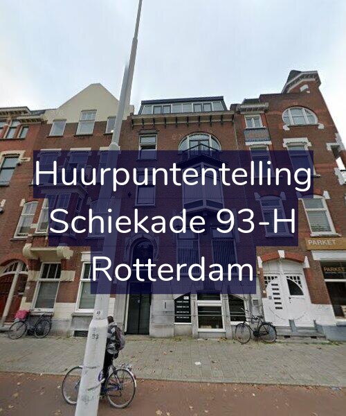Foto gevel Huurpuntentelling voor Schiekade 93-H, Rotterdam
