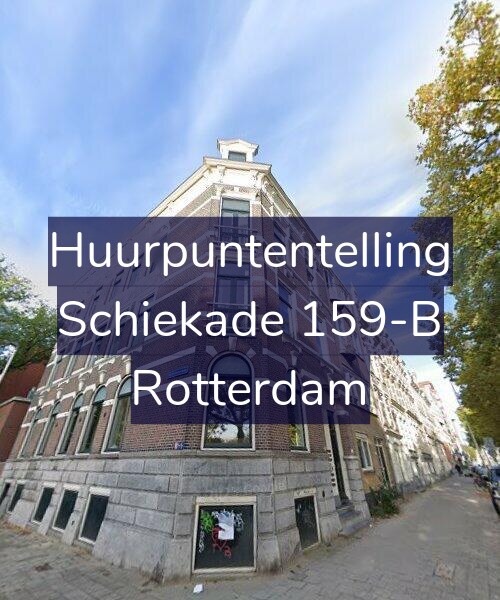 Foto gevel Huurpuntentelling voor Schiekade 159-B, Rotterdam