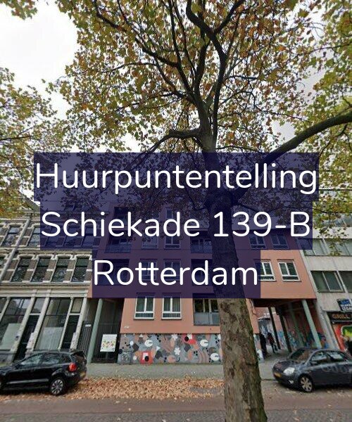 Foto gevel Huurpuntentelling voor Schiekade 139-B, Rotterdam