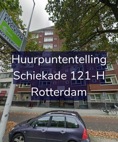 Foto gevel Huurpuntentelling voor Schiekade 121-H, Rotterdam