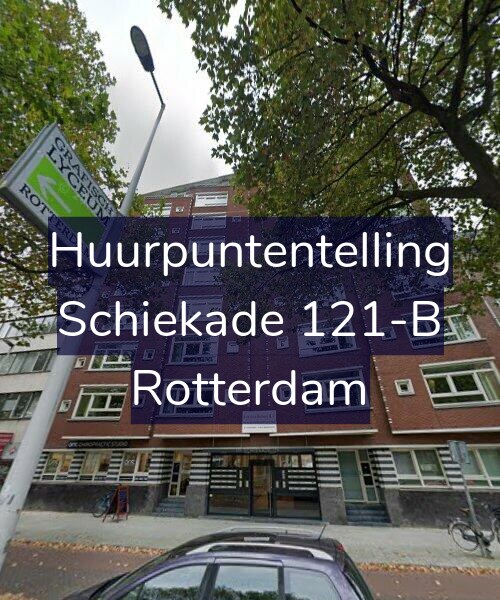 Foto gevel Huurpuntentelling voor Schiekade 121-B, Rotterdam