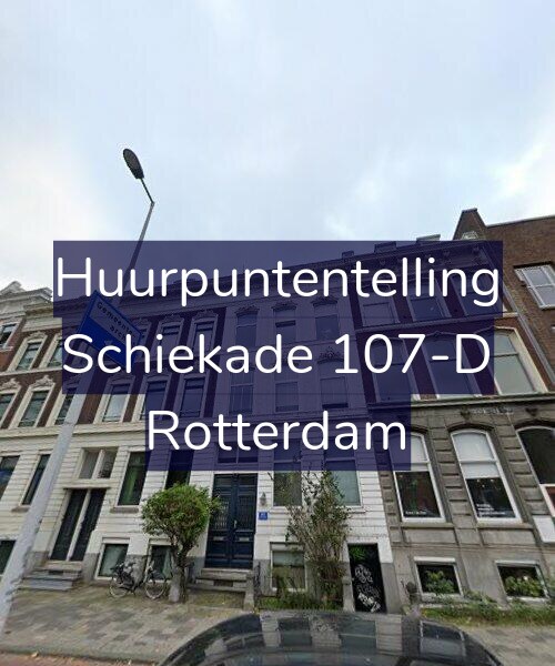 Foto gevel Huurpuntentelling voor Schiekade 107-D, Rotterdam
