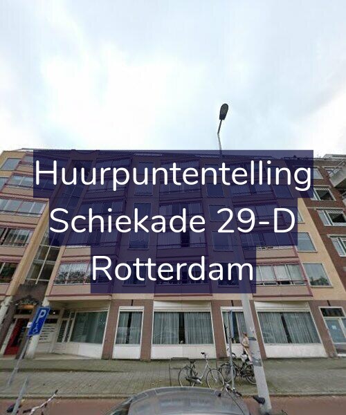 Foto gevel Huurpuntentelling voor Schiekade 29-D, Rotterdam