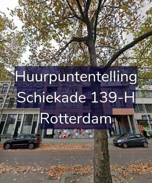 Foto gevel Huurpuntentelling voor Schiekade 139-H, Rotterdam
