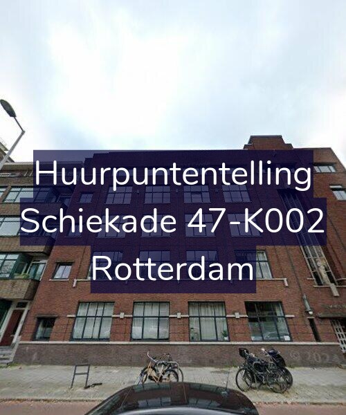 Foto gevel Huurpuntentelling voor Schiekade 47-K002, Rotterdam