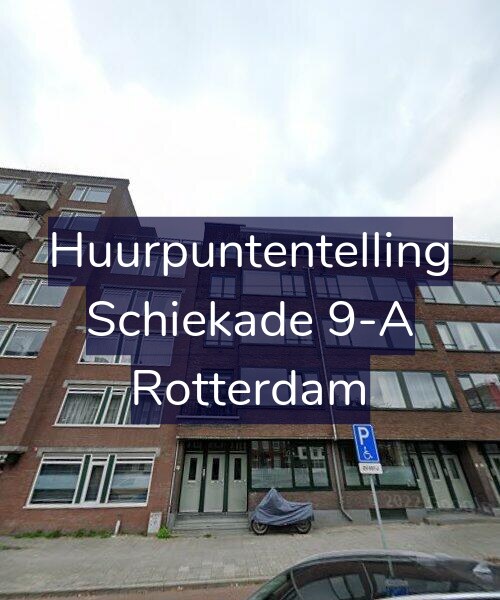 Foto gevel Huurpuntentelling voor Schiekade 9-A, Rotterdam