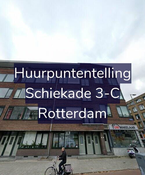 Foto gevel Huurpuntentelling voor Schiekade 3-C, Rotterdam