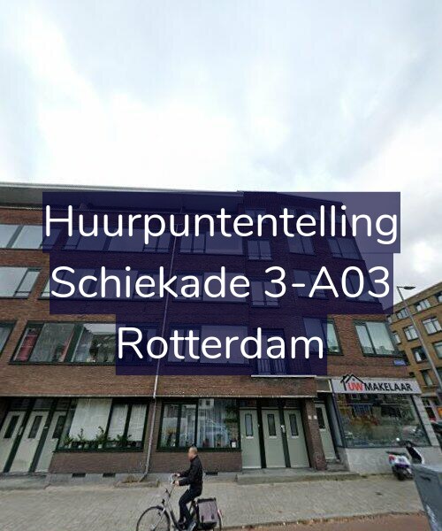 Foto gevel Huurpuntentelling voor Schiekade 3-A03, Rotterdam