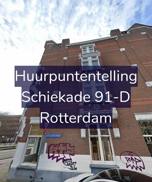 Foto gevel Huurpuntentelling voor Schiekade 91-D, Rotterdam