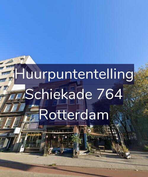 Foto gevel Huurpuntentelling voor Schiekade 764, Rotterdam