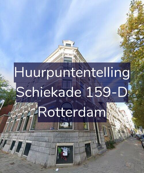Foto gevel Huurpuntentelling voor Schiekade 159-D, Rotterdam