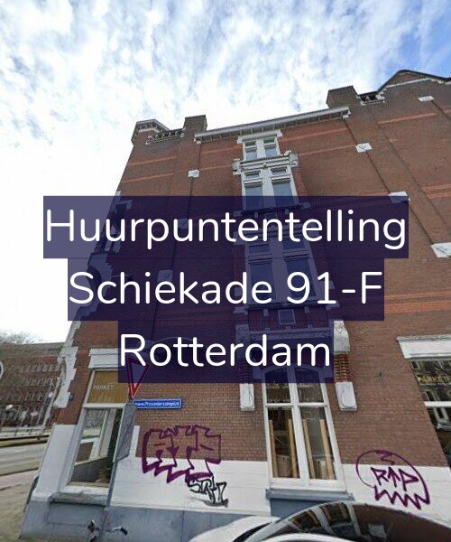 Foto gevel Huurpuntentelling voor Schiekade 91-F, Rotterdam